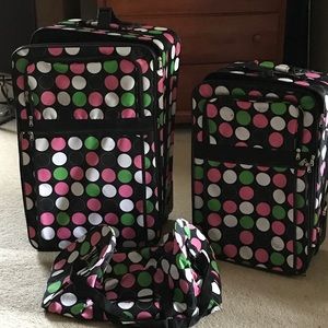 3 piece travel luggage set